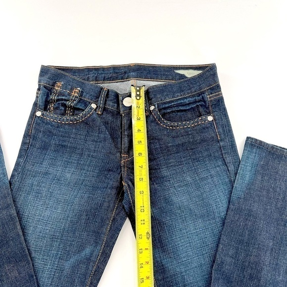 BCBG Max Azria Agnes Boot Cut 100% Cotton Size 27 - Picture 11 of 14